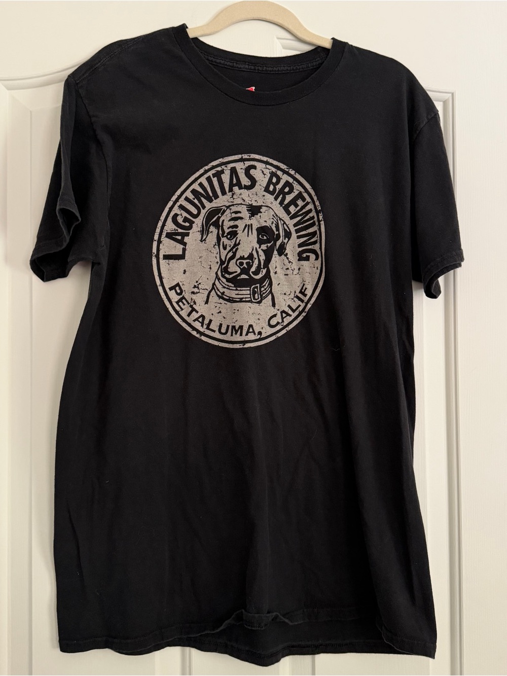 Lagunitas Brewing Petaluma California Black Graphic Beer T-Shirt xl